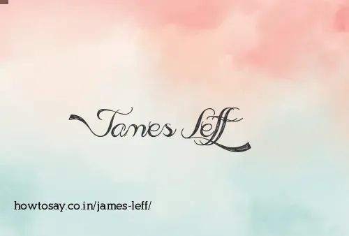 James Leff