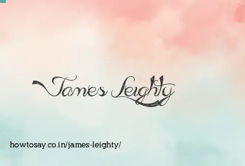 James Leighty
