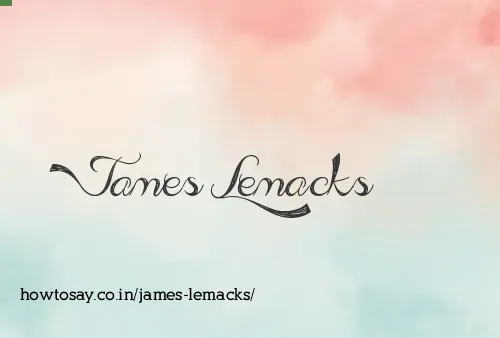 James Lemacks