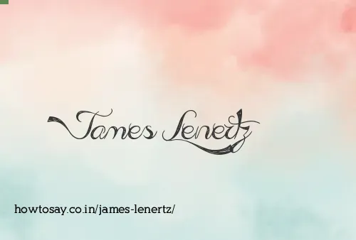 James Lenertz