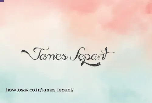 James Lepant