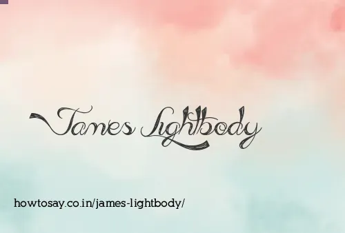 James Lightbody