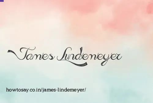 James Lindemeyer