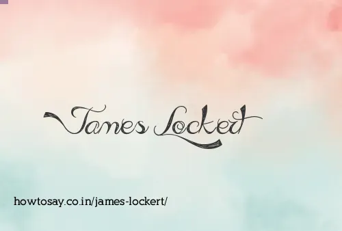 James Lockert