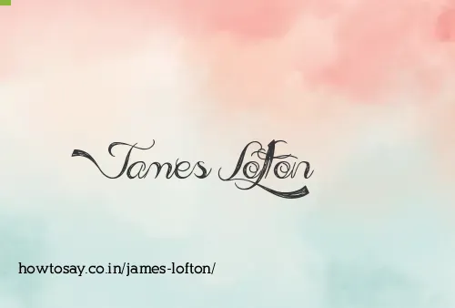 James Lofton