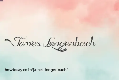James Longenbach
