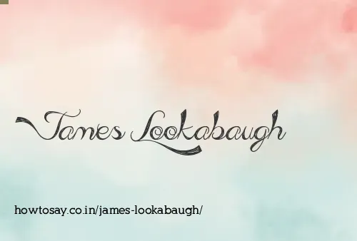 James Lookabaugh