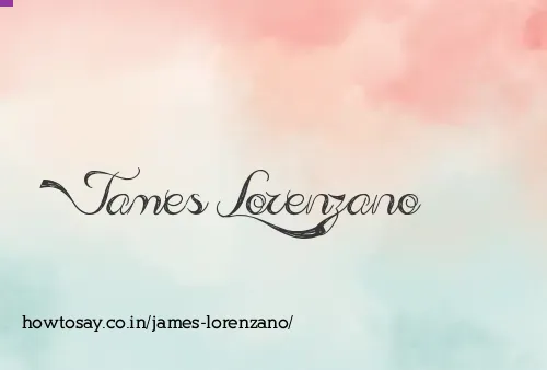 James Lorenzano
