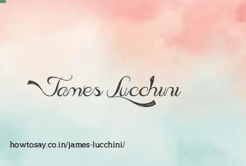 James Lucchini