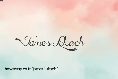 James Lukach