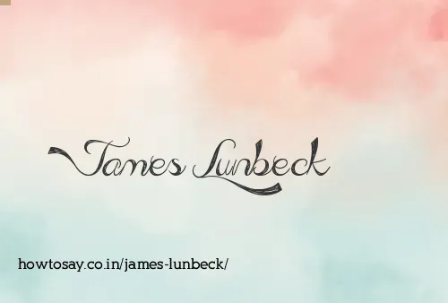 James Lunbeck