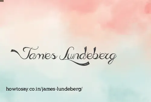 James Lundeberg