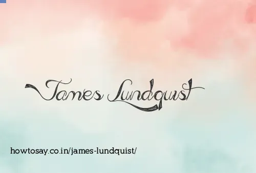 James Lundquist