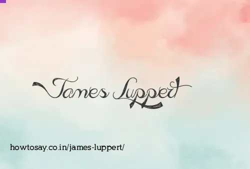 James Luppert