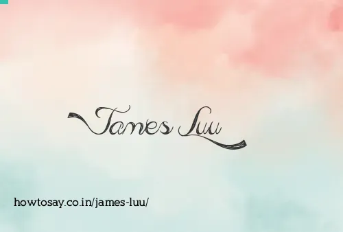James Luu