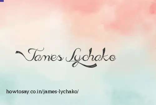 James Lychako