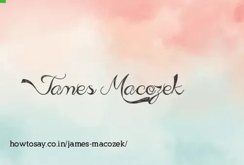 James Macozek