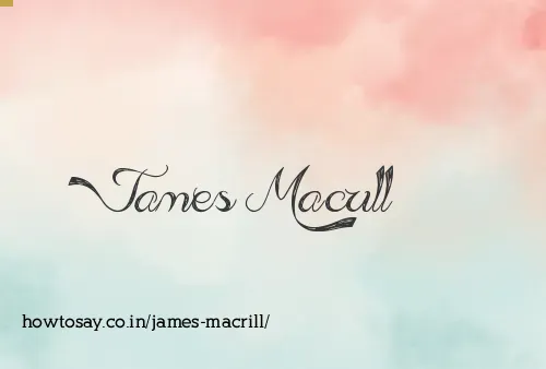 James Macrill