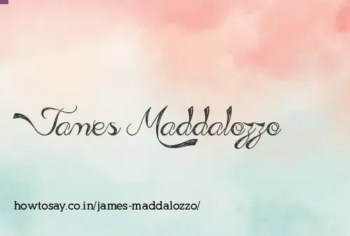 James Maddalozzo