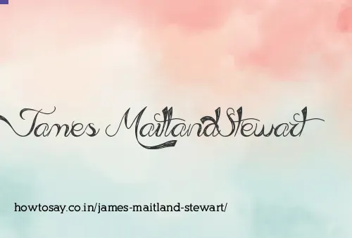 James Maitland Stewart