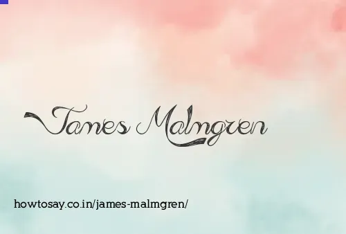 James Malmgren