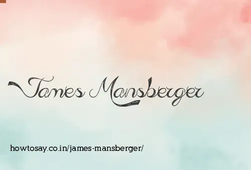 James Mansberger