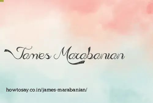 James Marabanian