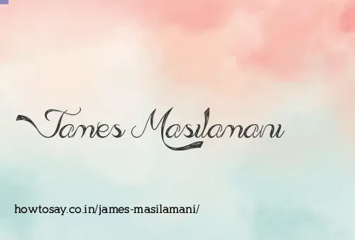 James Masilamani