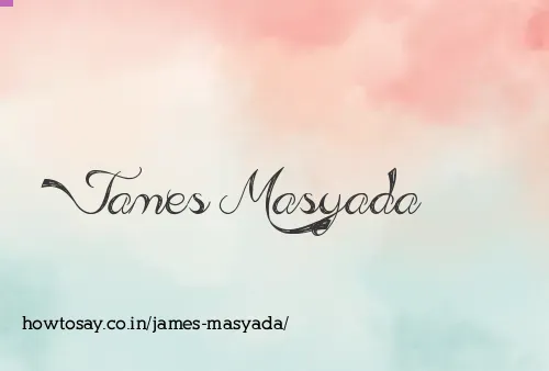 James Masyada