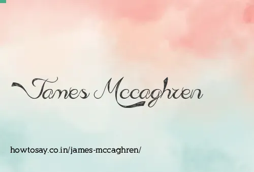 James Mccaghren