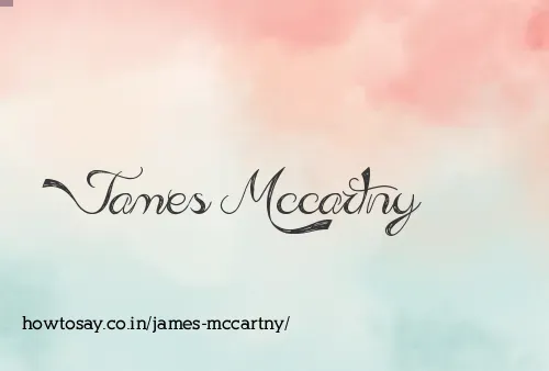 James Mccartny