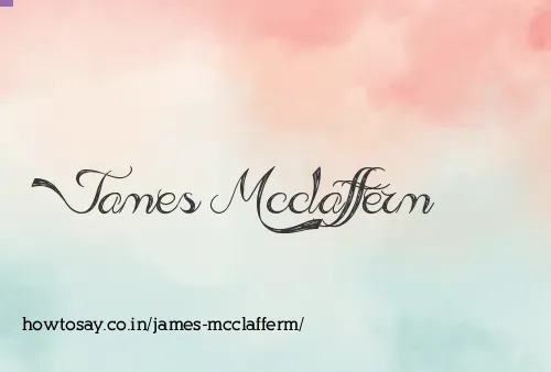 James Mcclafferm