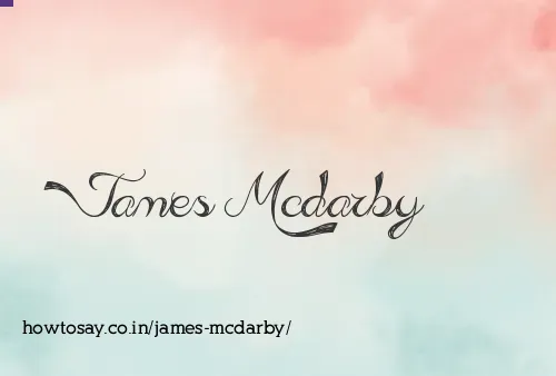 James Mcdarby