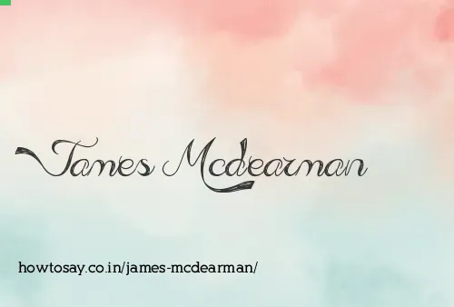 James Mcdearman
