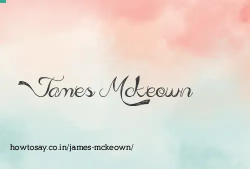 James Mckeown
