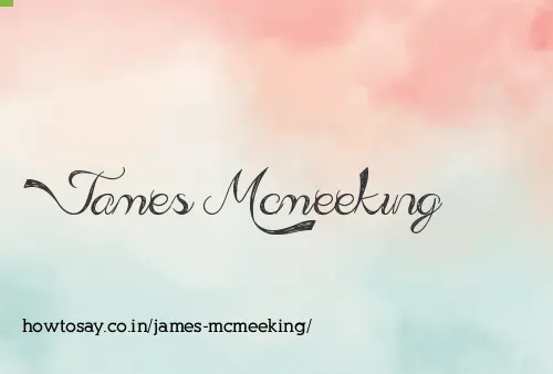 James Mcmeeking