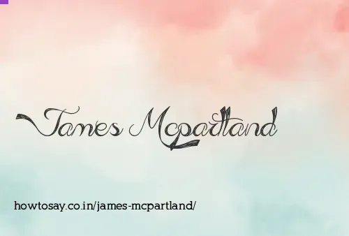 James Mcpartland
