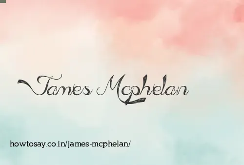 James Mcphelan