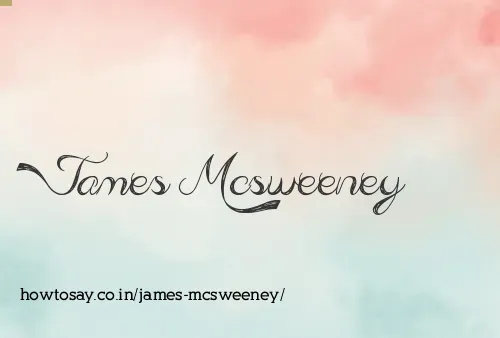 James Mcsweeney