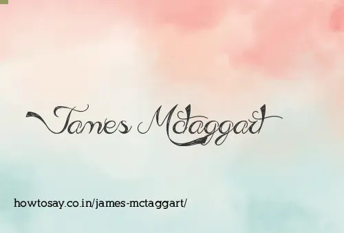 James Mctaggart