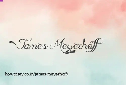 James Meyerhoff