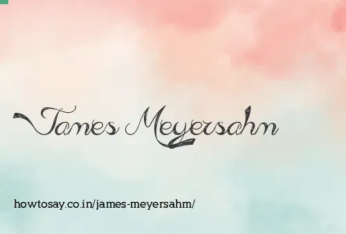 James Meyersahm