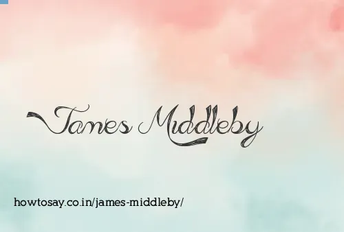James Middleby