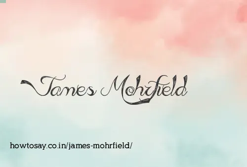 James Mohrfield