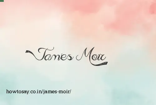 James Moir