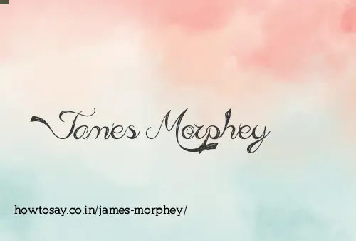 James Morphey