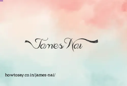 James Nai