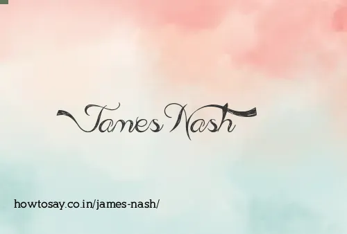 James Nash