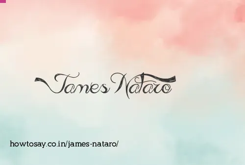 James Nataro