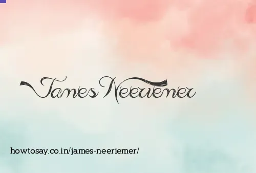 James Neeriemer